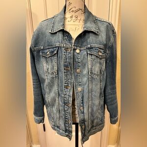 Madewell Classic Faded Blue Denim Jacket Great Condition!